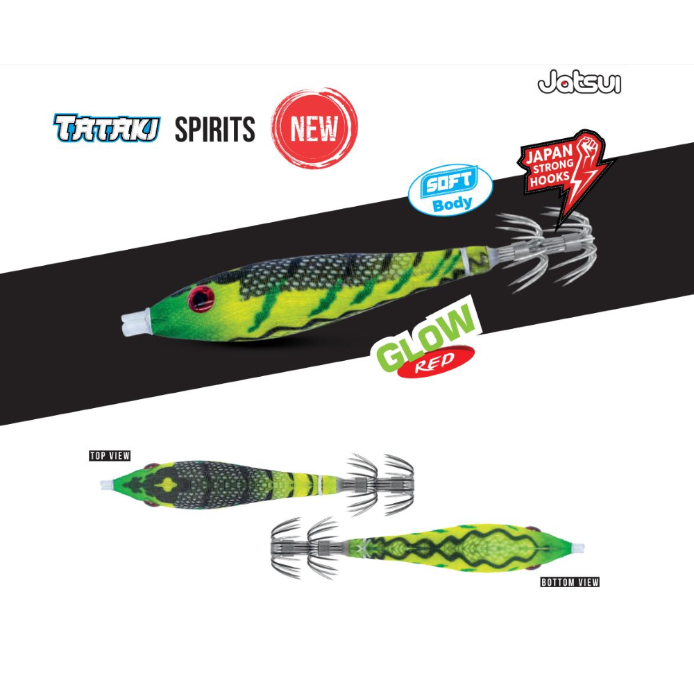 JATSUI TATAKI  SPIRITS #1.5 60 MM 3.2 GR COL Z06