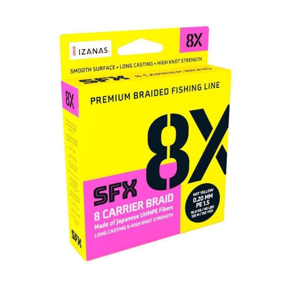SUFIX TRECCIATO SFX 8X LO VIS GREEN 135M