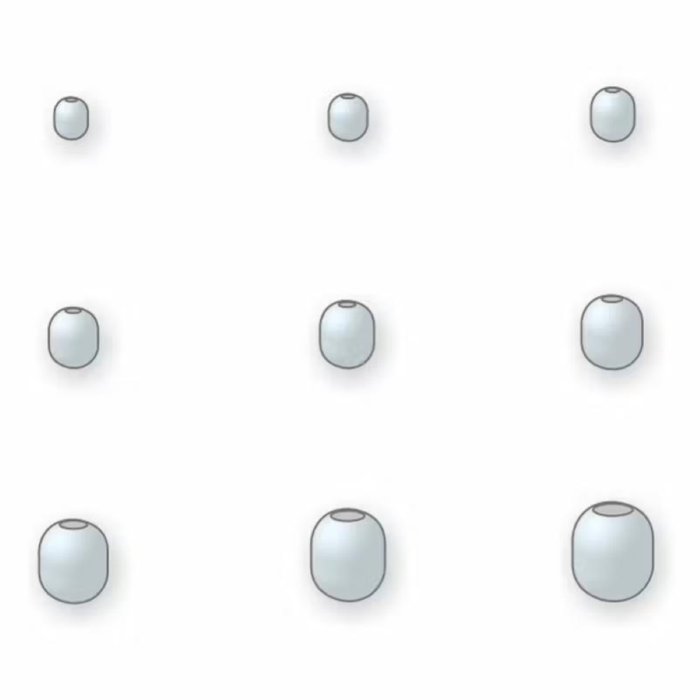 STONFO PERLINE CON FORO CALBRATO SIZE 0.35
