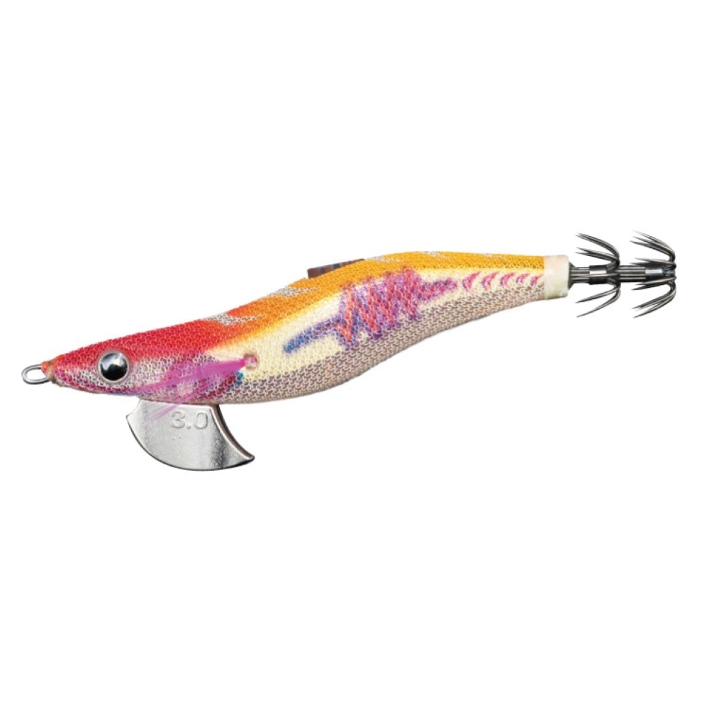 YAMASHITA TOTANARA EGI OH SEARCH 3.0 COL. 078/YFN NEON BRIGHT RED