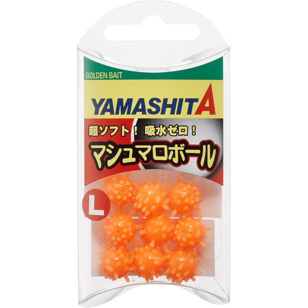 YAMASHITA ATTRATTORI MASHMALLOW BALL COL.GLOW/ORANGE MIS. M