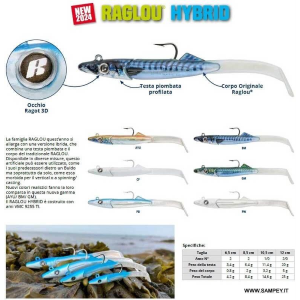 RAGLOU HYBRID 85MM 8.5GR CF X2 