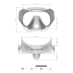 SALVIMAR MASCHERA NEO ANTI FOG BLACK