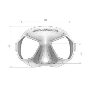 SALVIMAR MASCHERA HATHOR ANTI FOG BLACK