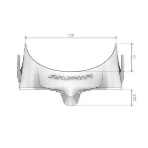 SALVIMAR MASCHERA HATHOR ANTI FOG BLACK