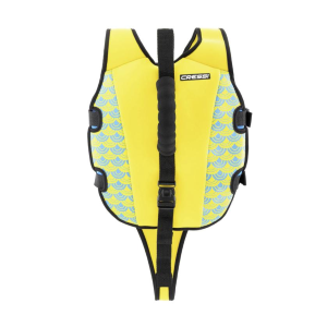 CRESSI GIUBBOTTO DA NUOTO LITTLE TURTLE GIALLO/AZZURRO