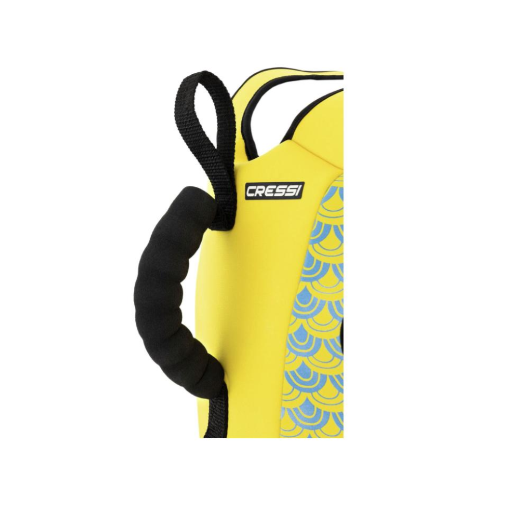 CRESSI GIUBBOTTO DA NUOTO LITTLE TURTLE GIALLO/AZZURRO
