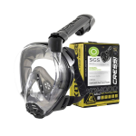 CRESSI MASCHERA KOMODO FULL FACE NERO/NERO M/L