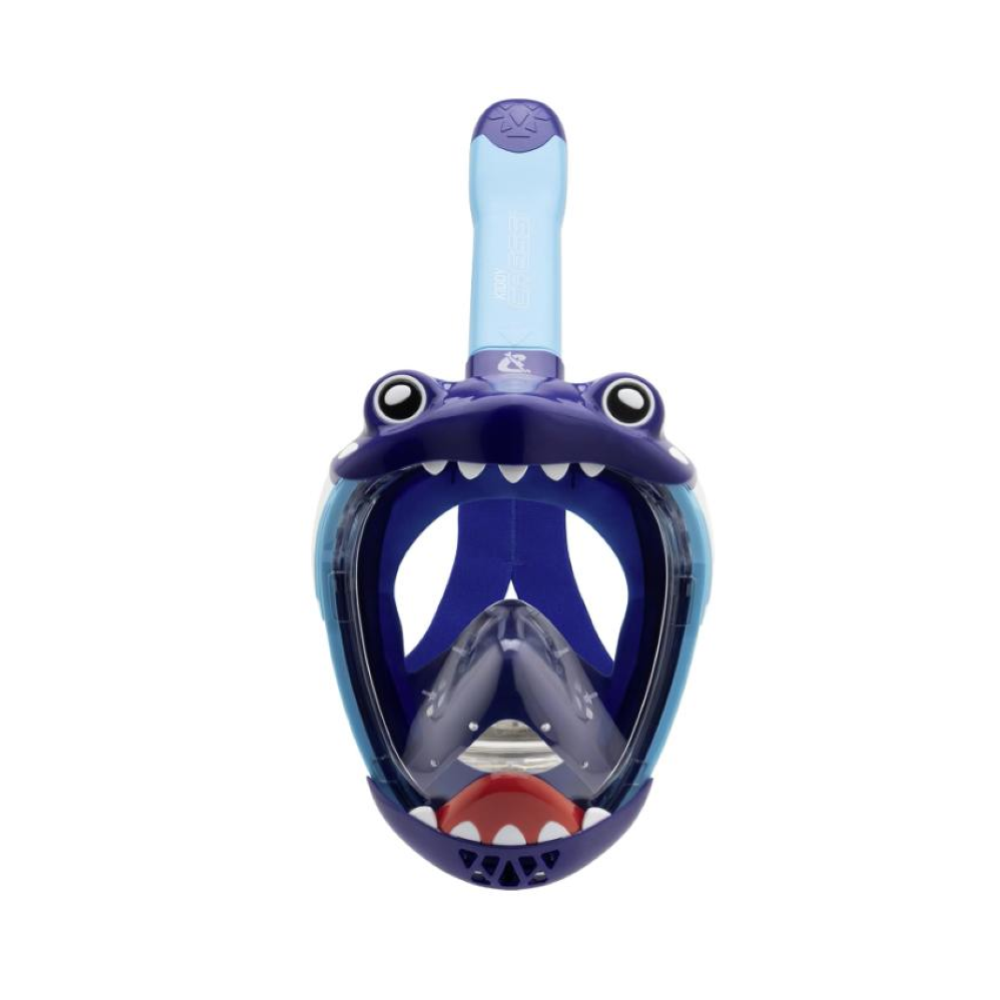 CRESSI MASCHERA KIDDY KIDS FULL FACE AZZURRO/BLU/BLU