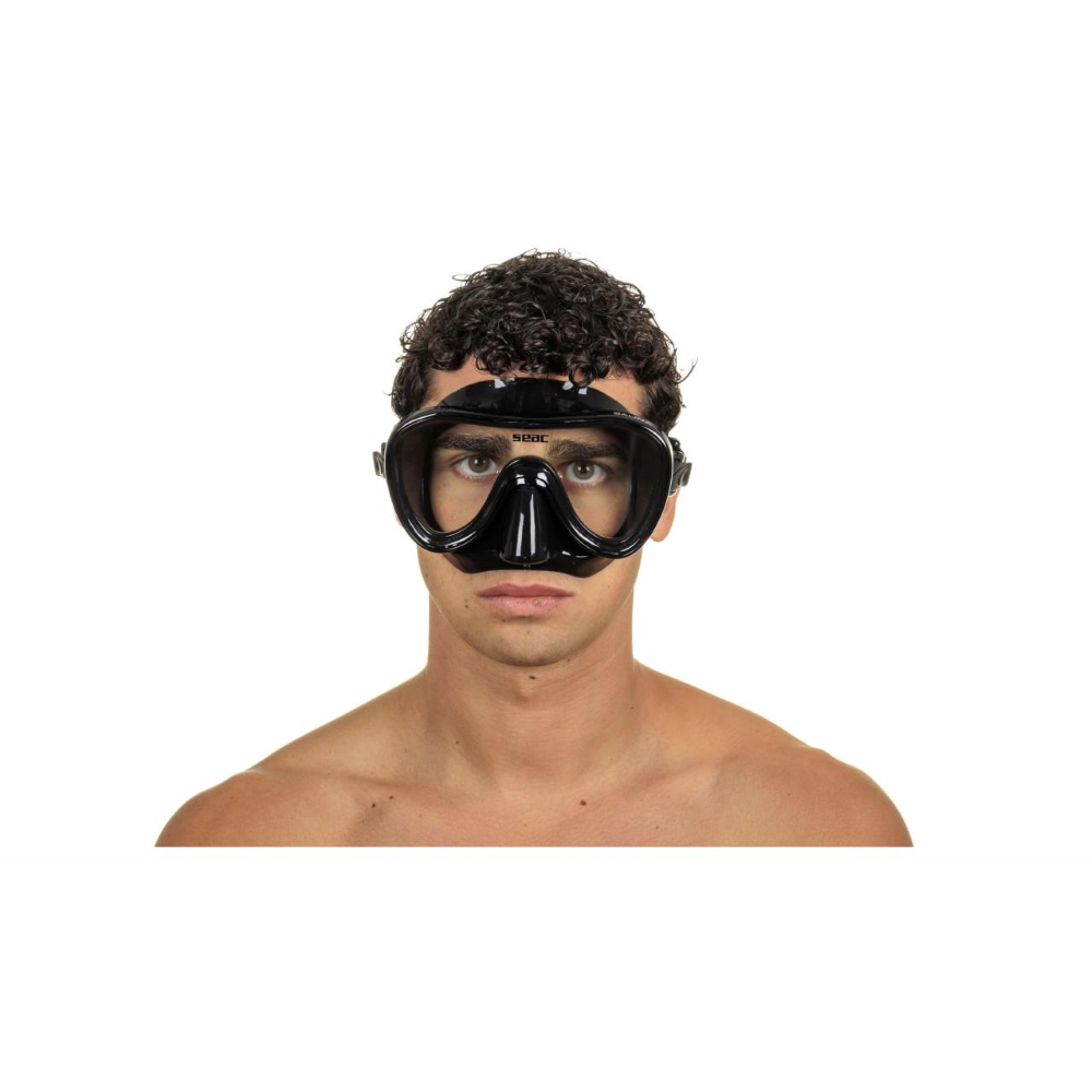 SEAC SALINA  MASK NERA SILICONE ADULTO