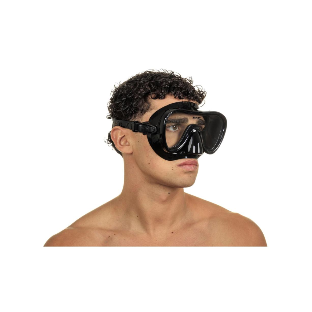 SEAC SALINA  MASK NERA SILICONE ADULTO