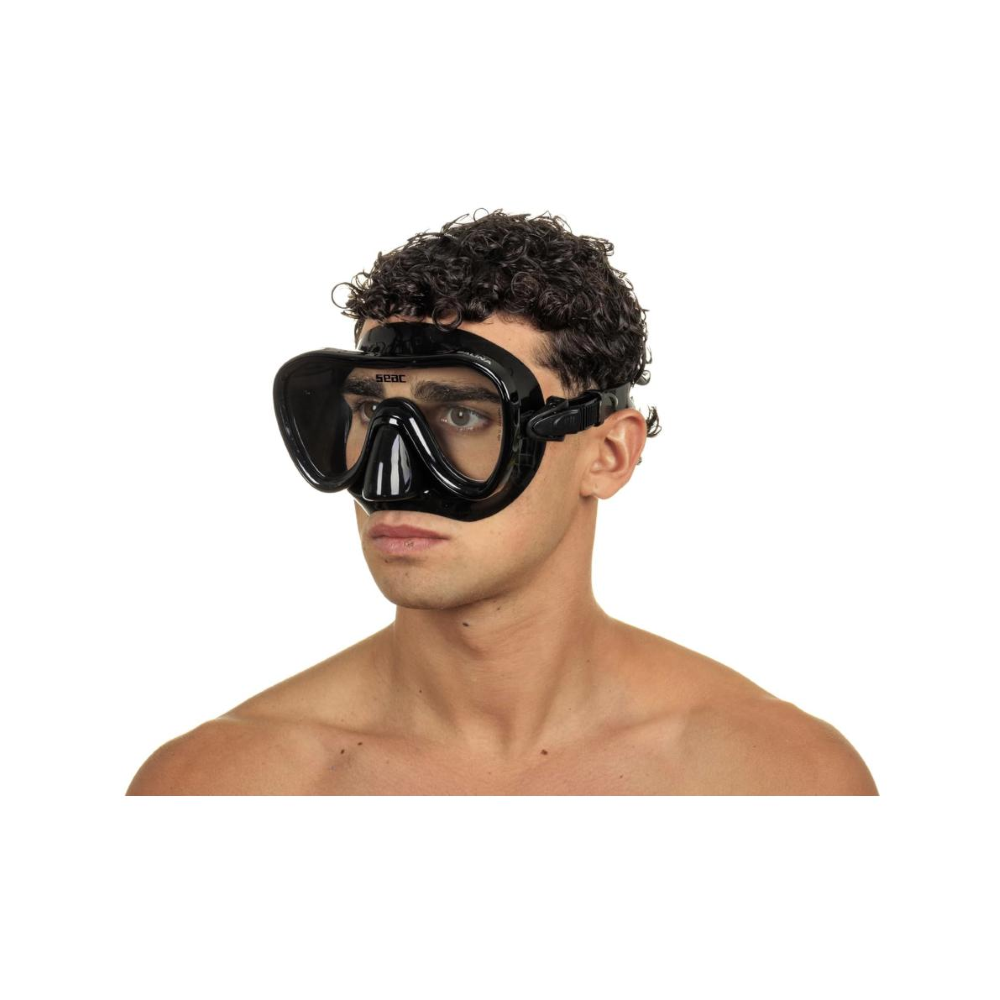 SEAC SALINA  MASK NERA SILICONE ADULTO