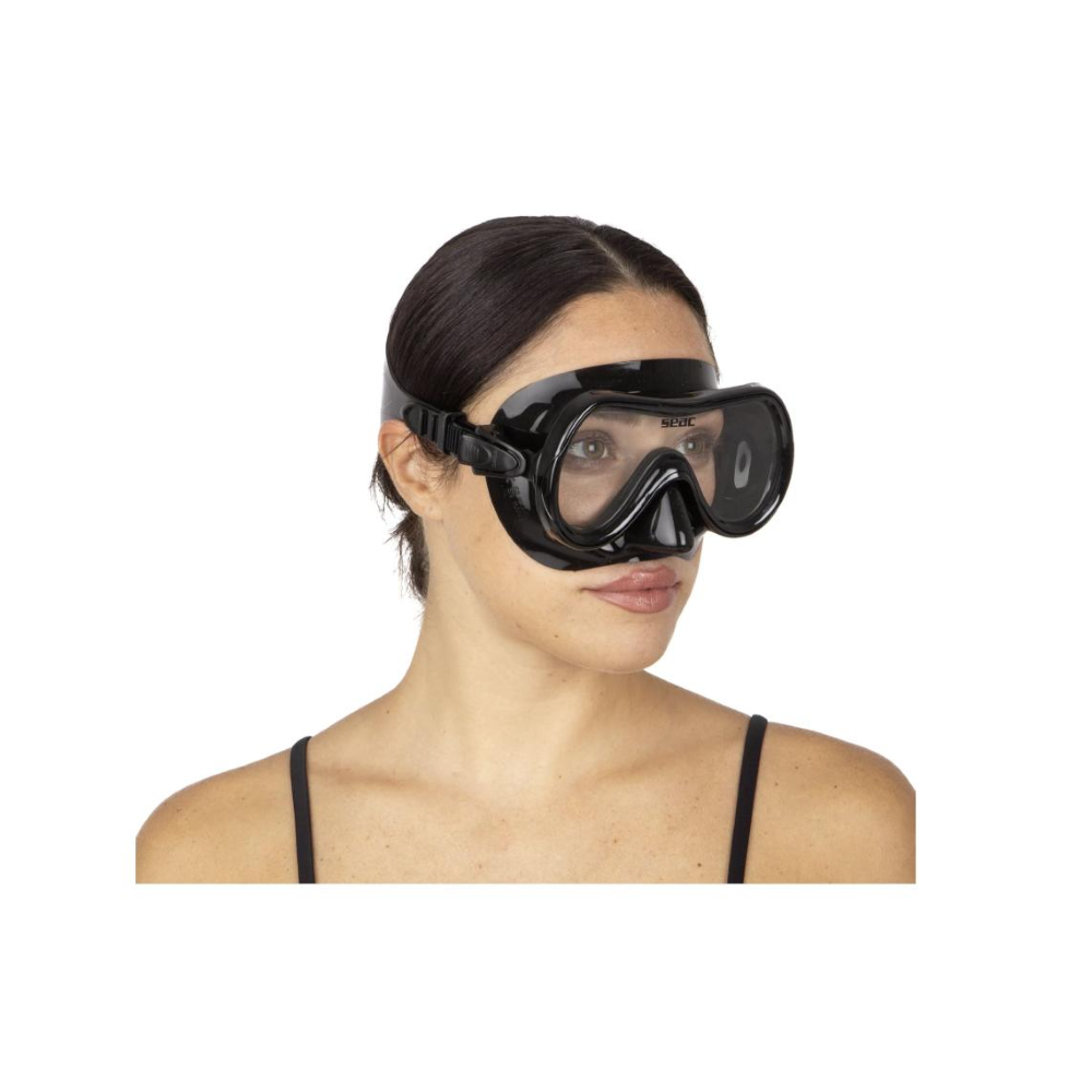 SEAC SALINA  MASK NERA SILICONE ADULTO