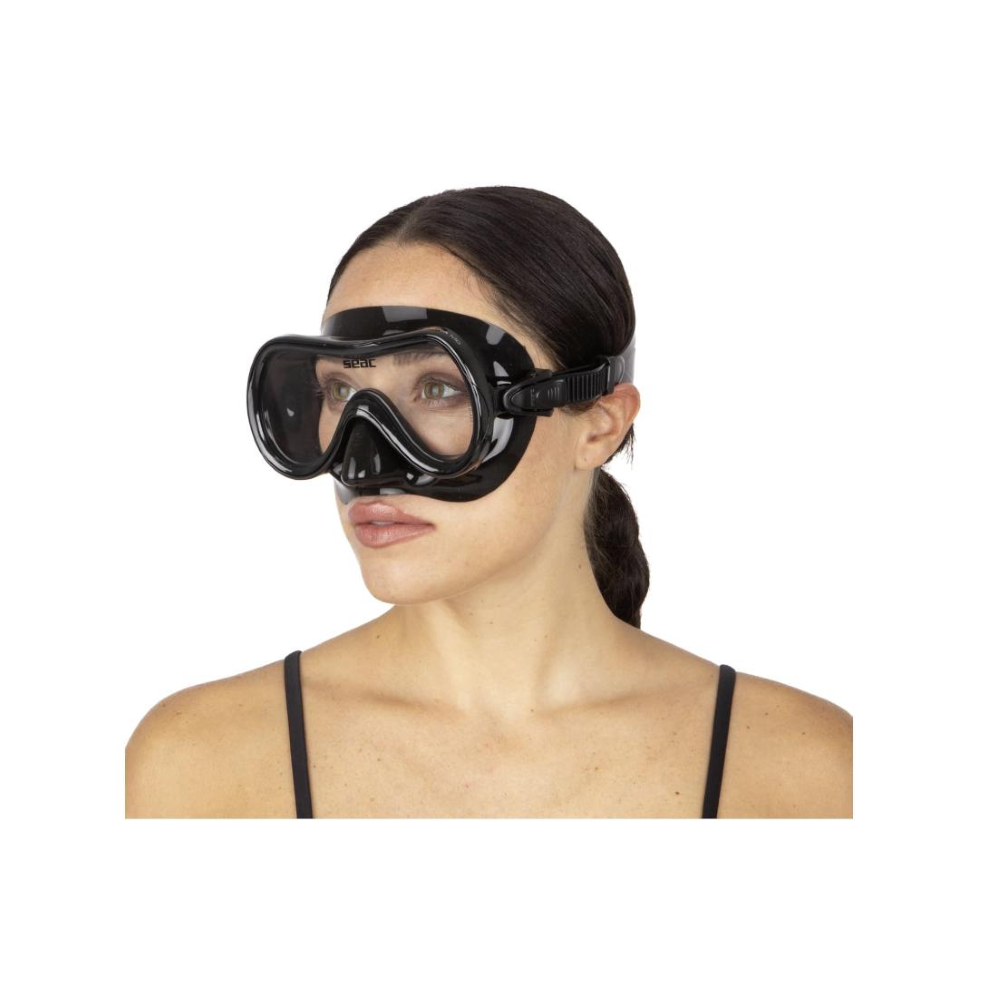SEAC SALINA  MASK NERA SILICONE ADULTO