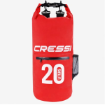 CRESSI DRY BAG WITH ZIP ROSSA 20 LT