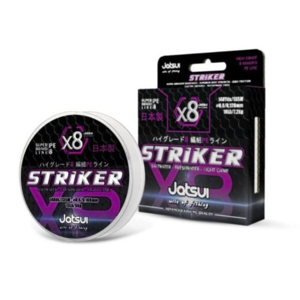 DAIWA MULINELLO ELETTRICO TANACOM 500U + JATSUI BRAID STRIKER PE8 MT.500 COLORE PINK 0.28