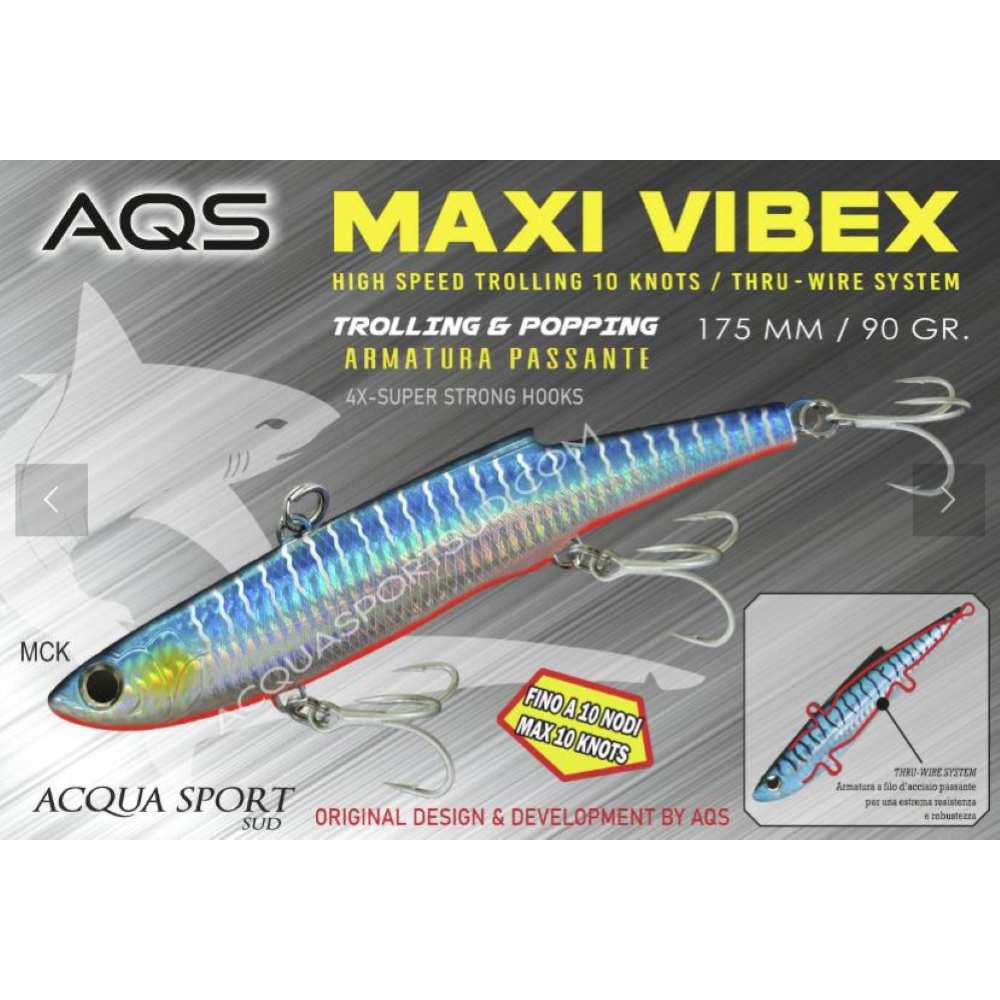 MAXI VIBEX MM. 175 GR. 85 COLORE MCK
