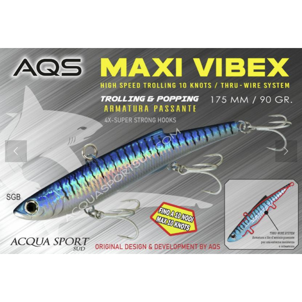 MAXI VIBEX MM. 175 GR. 85 COLORE SGB