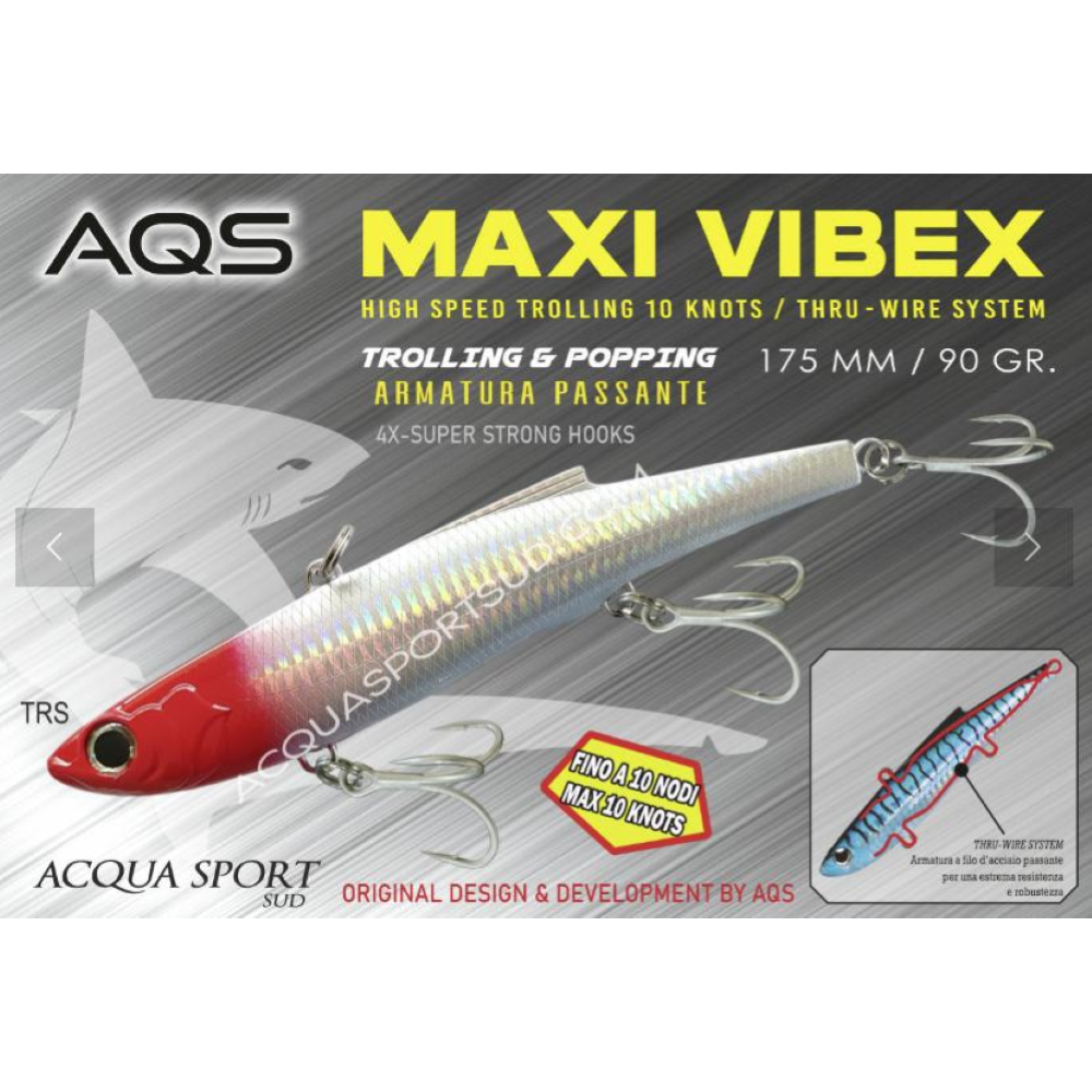 MAXI VIBEX MM. 175 GR. 85 COLORE TRS