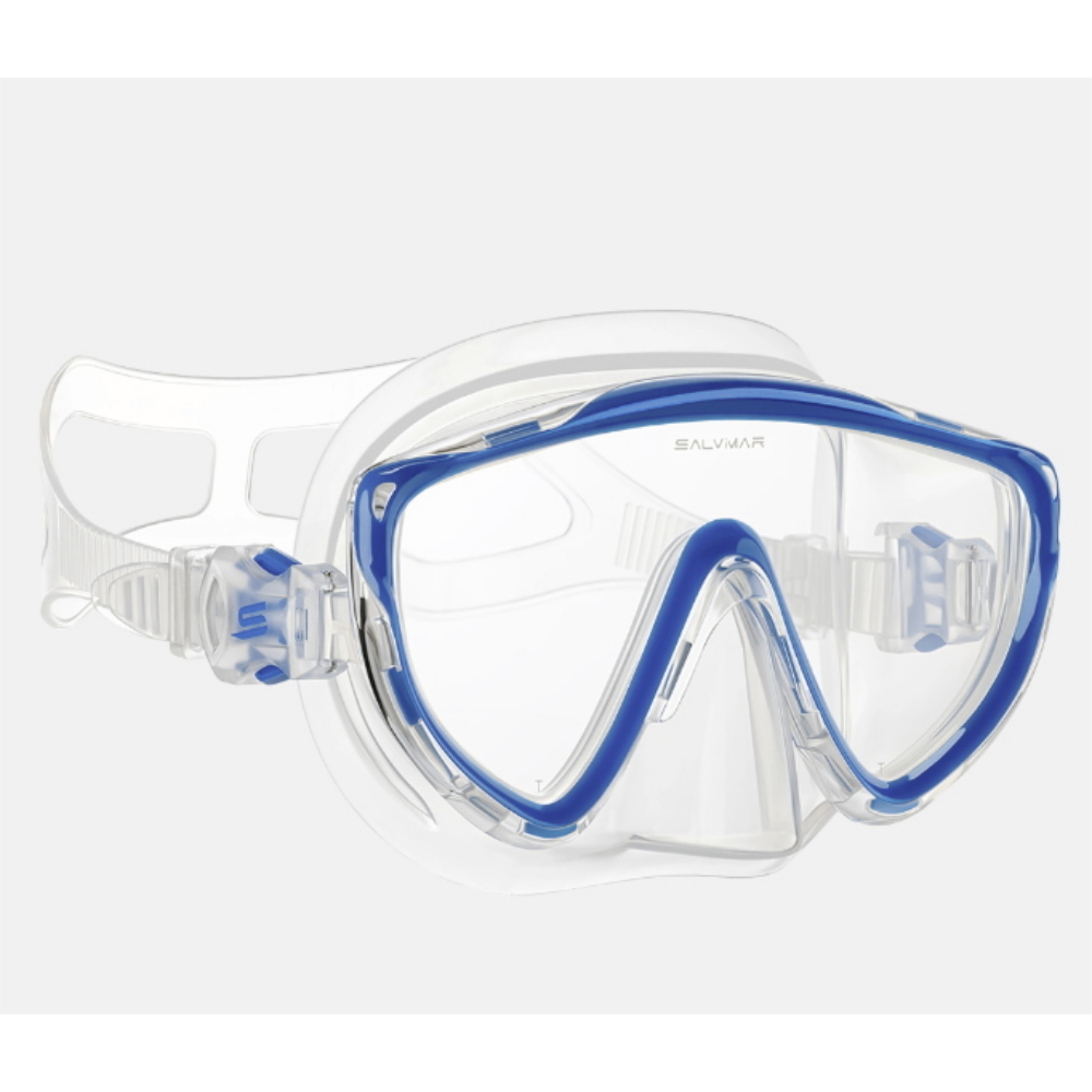 SALVIMAR MASCHERA CORAL ADULTO BLU/TRASPARENTE