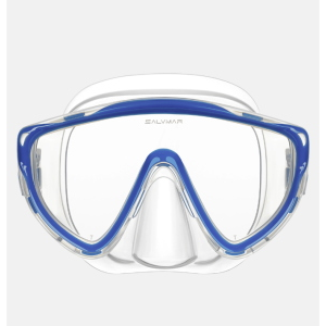 SALVIMAR MASCHERA CORAL ADULTO BLU/TRASPARENTE