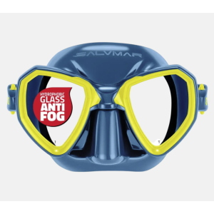 SALVIMAR MASCHERA MORPHEUS ANTI FOG PETROL - GIALLO